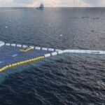 El funcionamiento de The Ocean Cleanup en el océano