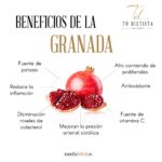 Granada: propiedades beneficios y riesgos asociados a su consumo
