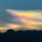 Nubes iridiscentes: características y proceso de formación